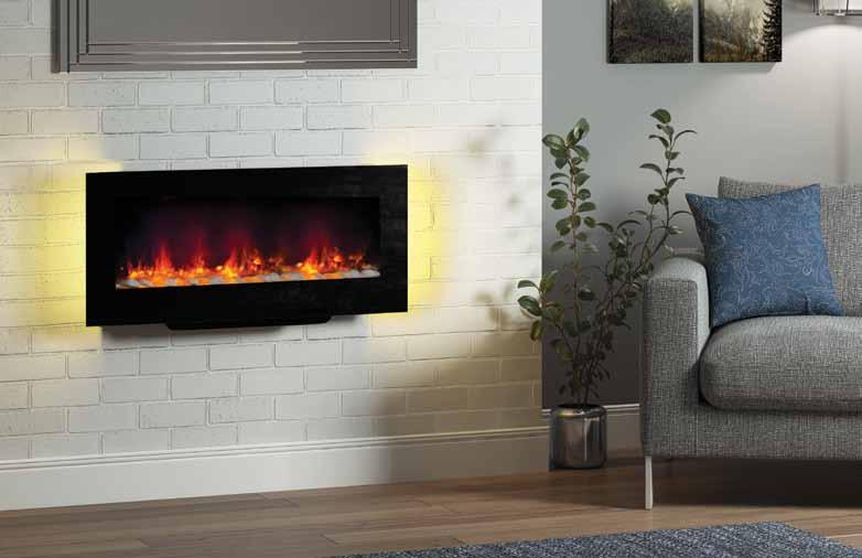 THE Electric Fire COLLECTION The latest LED technology emulates the shimmering, smouldering effect of a natural flame to a degree of realism that will amaze you.