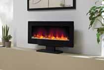 There is no need for a chimney or flue, just plug in and enjoy.