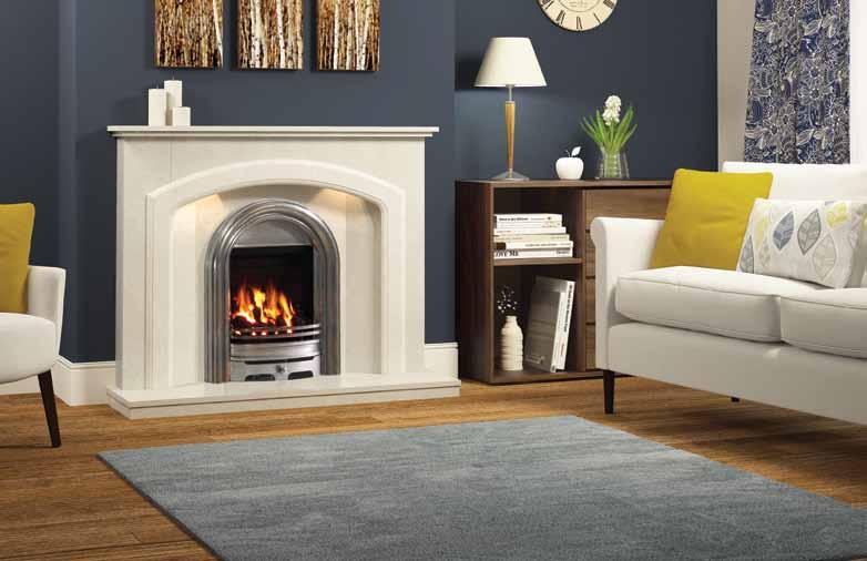THE Marble COLLECTION Of all the materials to create a fireplace with, micro marble is surely the most luxurious, providing the most beautiful finished piece.