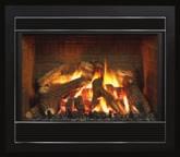 Mendota Sealed Combustion, Direct Vent Technology With Versiheat Forced Air Heat Transfer System (optional) BurnGreen Comfort Control, With Just a Simple Touch DXV35 DT3 fireplace with the BurnGreen