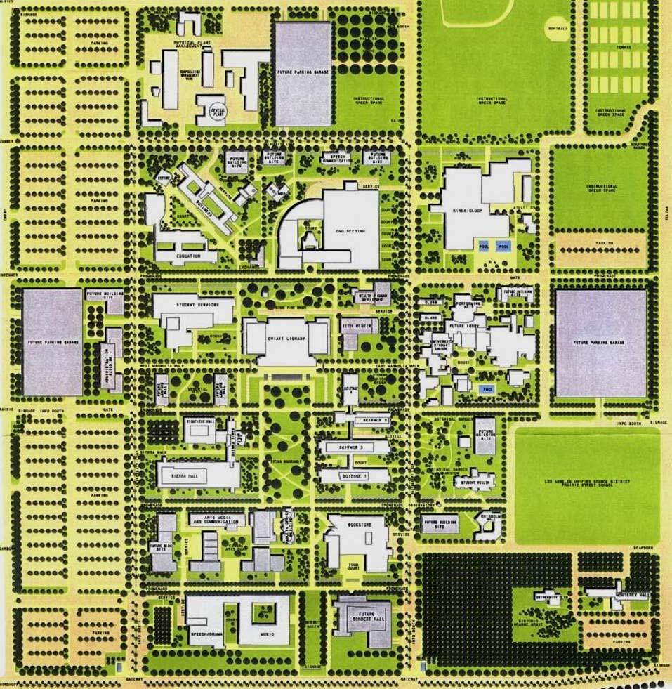 1998 MASTER PLAN Focused on core campus Has been largely