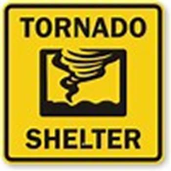 Tornado Watch/Warning Tornado Warning Response: Take immediate action Common sense should prevail Quickly move to the hallways off of the Student Commons Look for the Tornado Refuge signs Crouch down