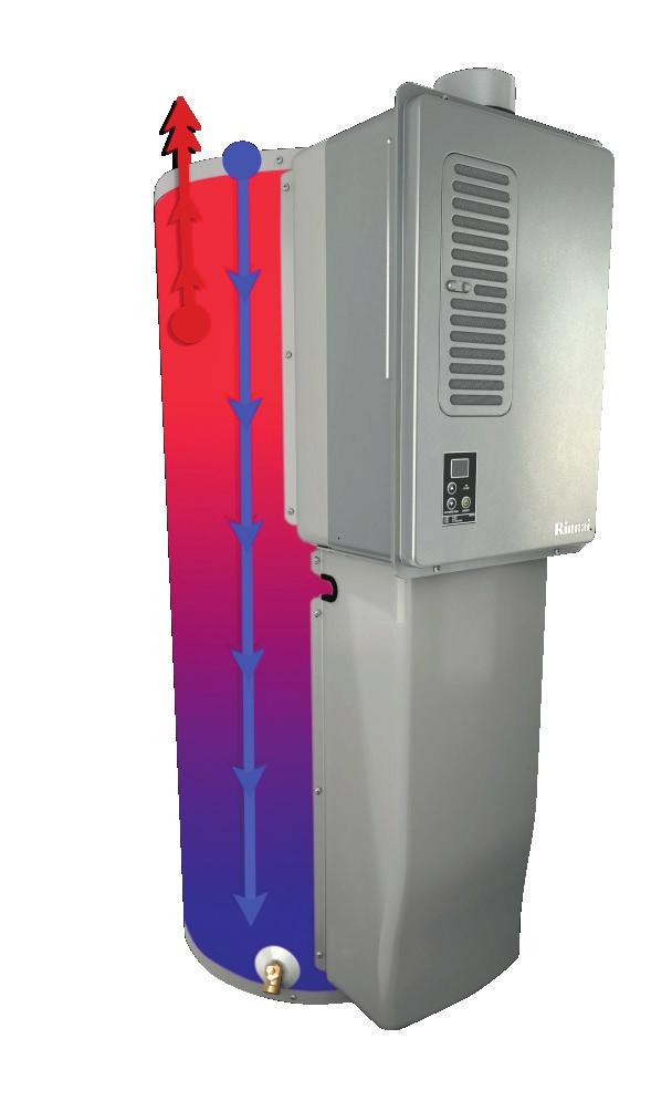 Automatically sensing a change in temperature, the system activates a pump that draws