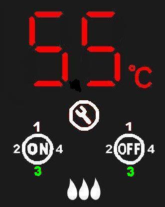 Use the and temperature. buttons to adjust the Temperature setting 2 Press immediately after setting temperature setting 1 and release to move to the second temperature setting.