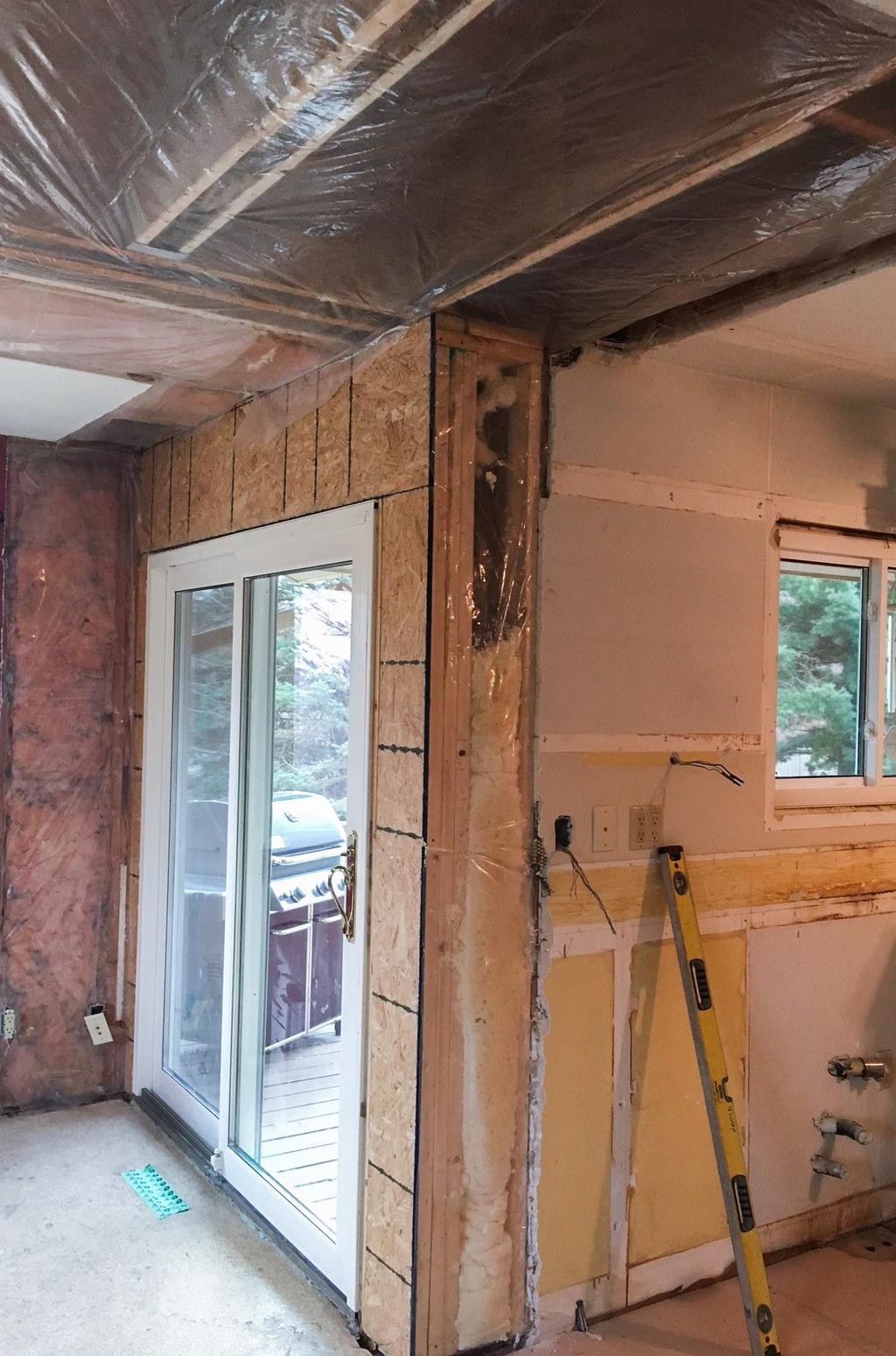 TIMELINE AND BUDGET BUSTED, RELATIONSHIPS BUILT Try as we did to save the homeowner money, there was no getting around the fact that fixing this level of destruction was going to take time and be