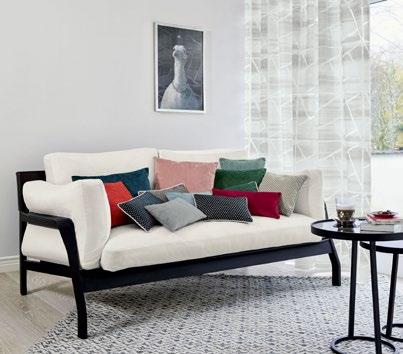 life into a beloved sofa. MELLOW 1533 Small patterns make a huge impact.