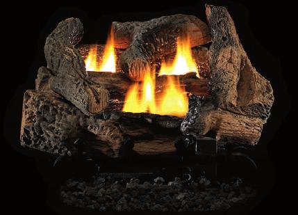 Heating vent-free gas logs means you ll never again be left in the cold with wet logs or without heat during a power