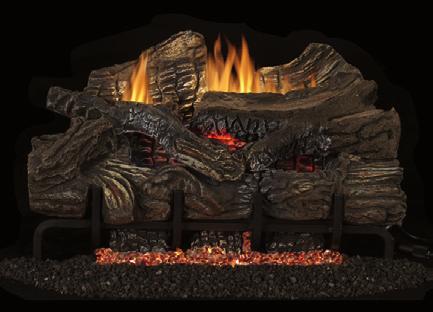 Hand crafted with high-definition bark and split wood details, the GLOW-RAMP series logs are molded from real timber to create the essence of authentic fire wood.