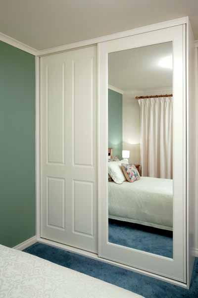 Wardrobes Sliding wardrobe doors Sliding doors are the ideal space-saving option where floor area is restricted.