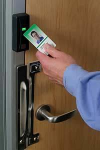 DOOR LOCKING DOOR LOCKING ACCESS CONTROL DOORS A motion sensor (40 48 ) is installed on the egress side
