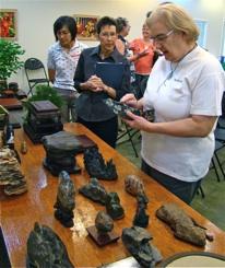 Rare Program on the Art of Stone Appreciation with Bonsai Gives Members New Insights By Bronson Havard They called them suiseki (pronounced suuee-seck-ee) and they are more than just rocks.