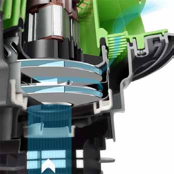 Technology: Two Stage Motors (twin fan) What is a two stage motor? A two stage motor features two fans on the same motor shaft.
