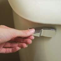 To check your toilet for leaks, remove the lid from the toilet tank, remove any colored cleaning agent, flush to clear water in the bowl, then drop one leak detecting dye tablet (or five drops of