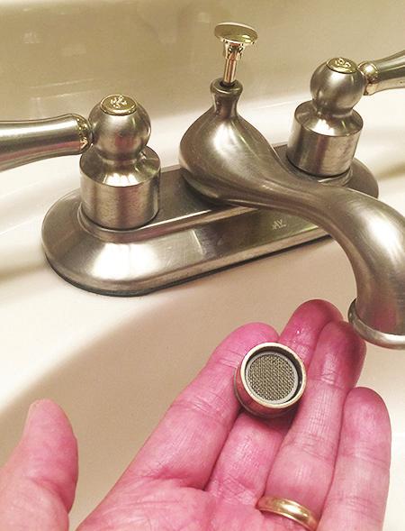 Faucet Aerators Most indoor faucets have an aerator at the tip of the faucet spout.