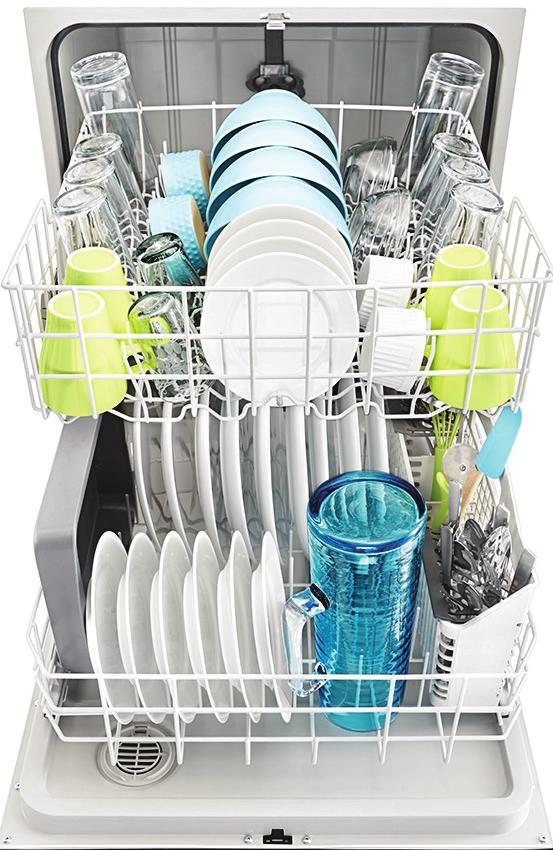 DISHWASHERS The average family does about 110 loads of dishes each year.