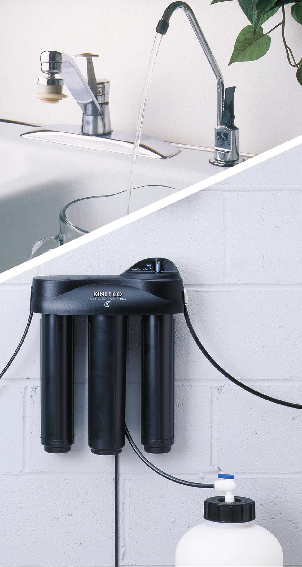 (When replacing an existing water softener, choose a demand-control softener if possible.