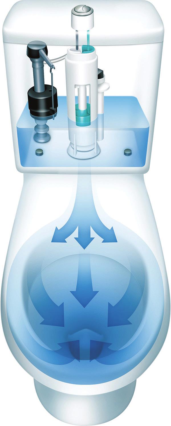 28 gallons or less per flush, have become the new standard in water conservation. If your toilet is a 3.