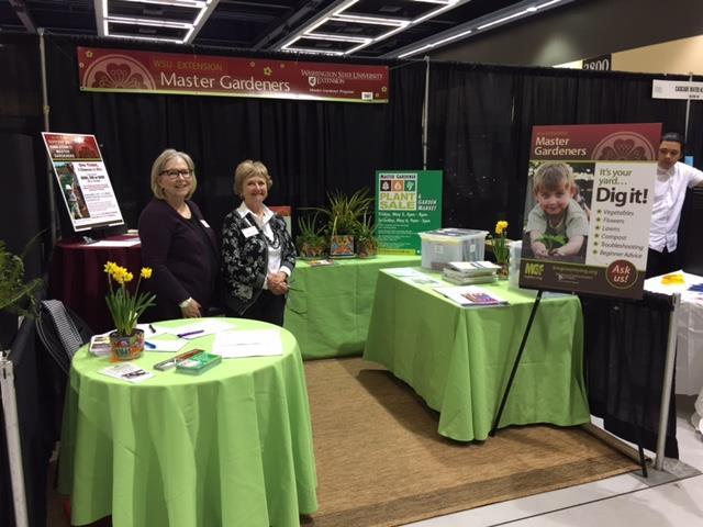 Master Gardener booth at the