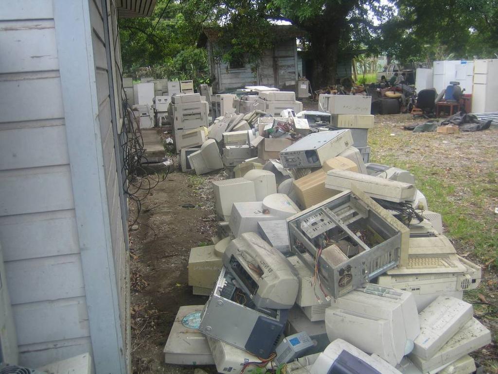 THE NATIONAL INVENTORY OF E-WASTES IN SAMOA By: Faafetai Sagapolutele For