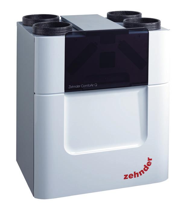 The Zehnder System approach We want you to get it right first time 2 Radial Ducting - Manifold and Air Distribution 1 The MVHR unit - Zehnder ComfoAir Q range The innovative design of the Zehnder