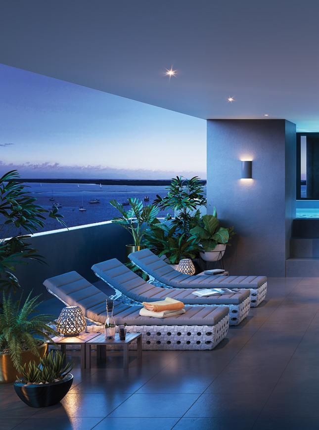 COASTAL retreat ARTIST IMPRESSION / WAVEBREAK ORO s Wavebreak brings effortless resort luxury into each designer residence.