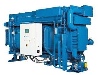 products > Maritime Absorption Chiller OUTSIDE 35 C HUMIDITY 90% 22 º C Inside