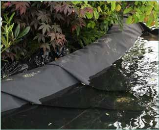 ecoflex udg EcoFlex UDG (Urban Drainage Geomembrane) is a nonpermeable, or impervious, membrane designed to prevent water from flowing through the sub-grade, helping to maintain the ground structure.