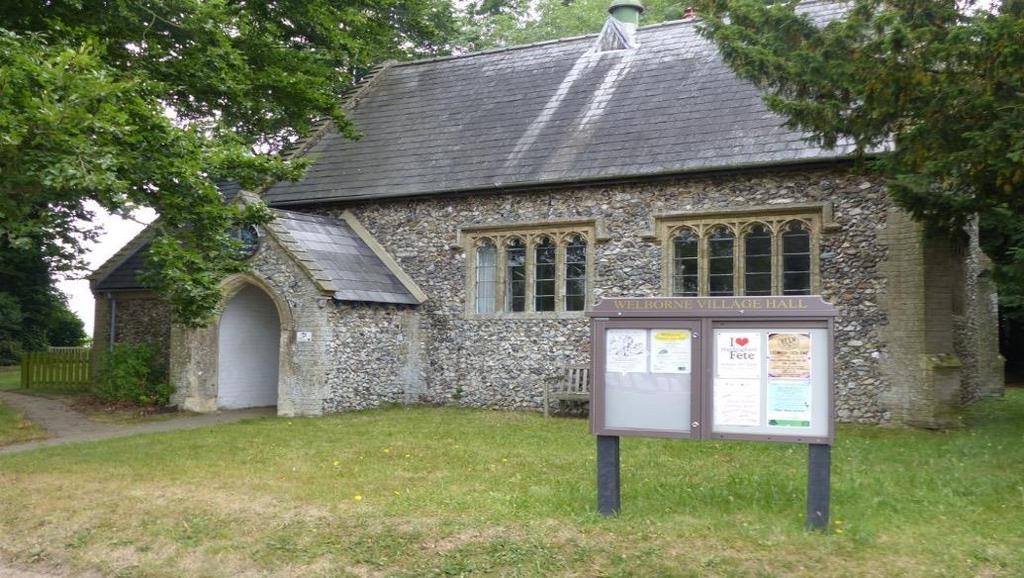 Welborne Village Hall Hire Charges and Terms & Conditions of Use (Note: After a recent review of our hire charges, we have decided to keep the standard hourly charge at the modest rate of 6/hr.