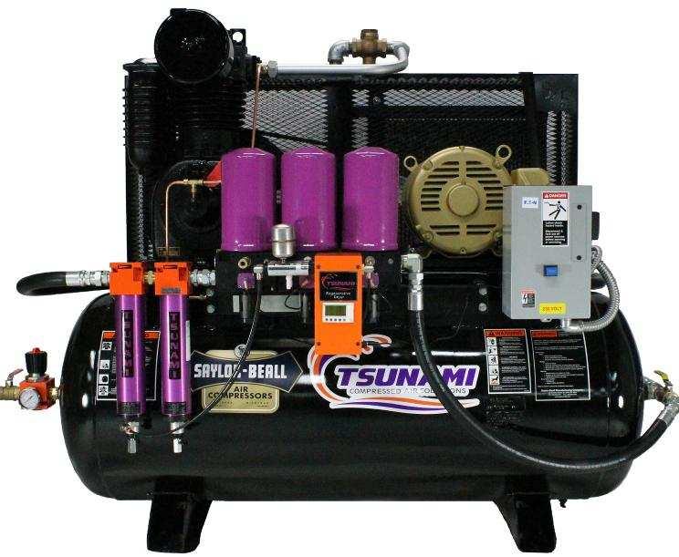 15Hp/20Hp Deluxe Compressor-Dryer System User Manual