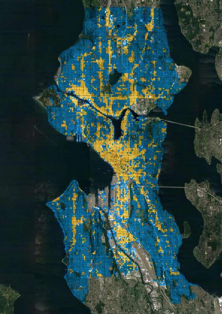 Our Mapping Methodology Overlaid 200-meter-by-200- meter grid Older, Smaller, Better focused on commercial and