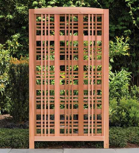 Landscape Screens Hampton Landscape Screen 861.3162 This unique, yet classic screen is for the garden deserving of a little more.