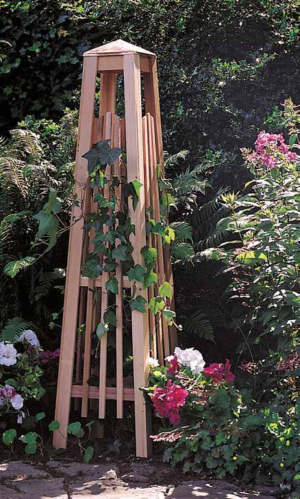 Manhattan Obelisk 860.1698 Our original Manhattan Obelisk is not just for the urban terrace. This design adds class to any garden, suburban or urban.