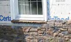 Easy-to-install stone veneer panels Continuous Support Unlike actual individual
