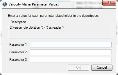 See Velocity Alarm Configuration on page 6 4. In the Avigilon NVR Alarms area, select an Avigilon alarm.
