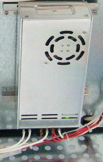 7. Replacing the switched mode power supply.. 3. 4. 5. 6. 7. 8. Disconnect the mains plug. Remove the top panel (see page ).