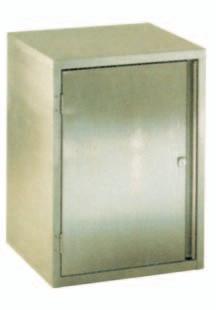 Stainless Steel Cabinets 167 Stainless steel cabinets A range of stainless