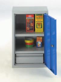 154 Wall cupboards Wall Cabinets Heavy duty wall cupboards manufactured from 1mm steel sheet, with high quality