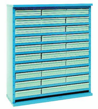 Drawer D: 285 or 440mm Divider slots at 20mm centres Drawer W x