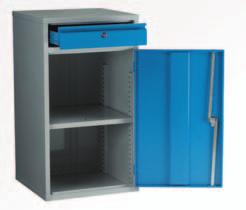 EC0900F EC0901 W x D: 500 x 500mm 1 drawer, cupboard with 1 adjustable shelf Ref: EC0901 EC0902 W x D: 500 x 500mm 2 drawers,
