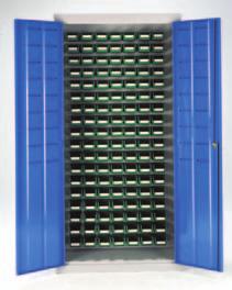 Cupboard with 30 x No 3 bins; 24 No 4 bins Ref: BCL54 60 bin unit Cupboard with 60 x No 3 bins Ref: BCL60