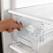 A damp cloth should be all you need to remove marks from any estinghouse fridge or freezer.