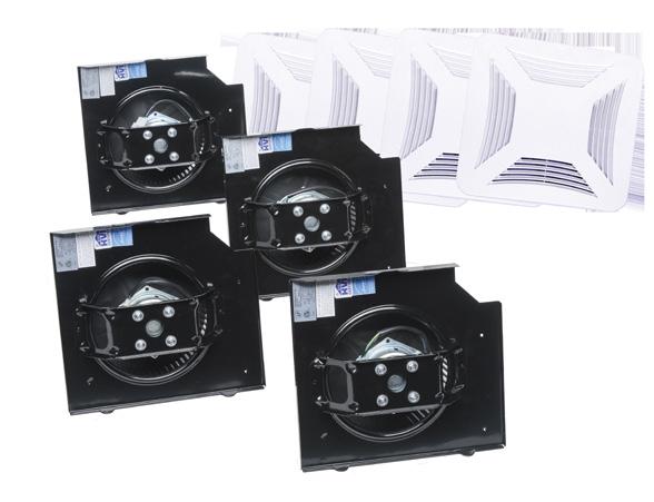 Motor and Grille (4 pack) PC110X Contractor Pack Motor and Grille (4 pk) ADDITIONAL PC ACCESSORIES 3-Switch Controls (PC3S) The PC3S allows