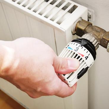 Use your heating correctly: If possible, keep your heating on a low setting during the day rather than high levels for short periods of time during the morning and evening.