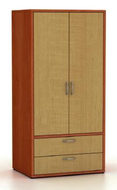 PG#11 400 SERIES 3 Drawers, Closed Door Storage with Interior Shelf and Wardrobe