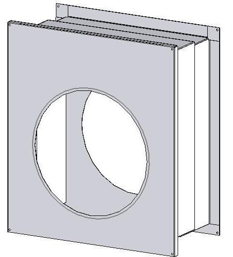 VENTING #800-WPT WALL PASS-THRU IMPORTANT: #800-WPT or #800-WPT2 Wall Pass-Thru must be used on all horizontal vent terminations using 5 x 8 venting. This includes both interior and exterior walls.