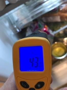 8. Sinks Refrigerator temp Sink was in operable condition overall. Freezer temp 9.