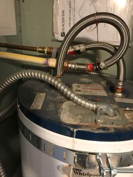 Water Heater Condition Heater Type: Electric water heater. 40 gallons 3.