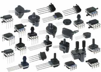 Pressure Sensors Low Pressure Board Mount and Ultra-Low Pressure Board Mount: TruStability Board Mount Pressure Sensors (HSC Series and SSC Series) are designed to measure air and oxygen pressure to