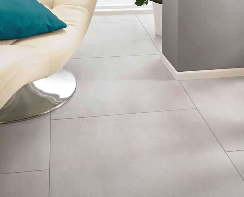 A high quality slip resistant porcelain floor.