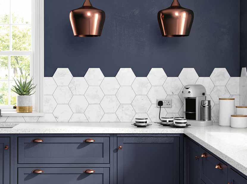 LIFESTYLE 5 Industrial old and Silver TEHNOLOY Laurel Laurel Marble takes inspiration from the indulgent arrara marble, a product whose origin is steeped in Italian history.